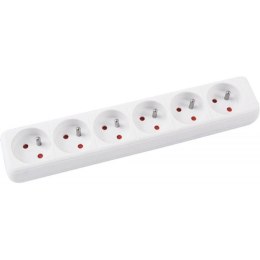 Listwa zasilająca Office Products 5m/6g biała