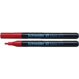 Marker olejowy Schneider Maxx 271 czerwony