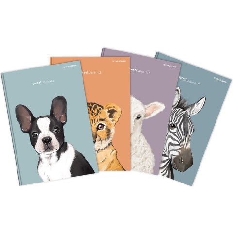 Brulion Top 2000 Sweet Animal A5/96k linia