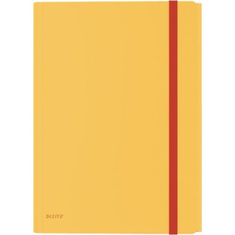 Taczka PP z gumką Leitz Cosy A4 żółta