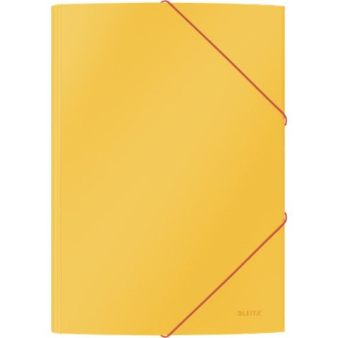 Teczka kartonowa z gumką Leitz Cosy A4 żółta