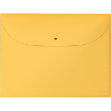 Teczka kopertowa Leitz Cosy A4 2 przegródki szara