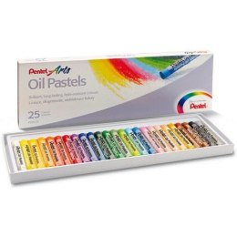 PASTELE OLEJNE PENTEL 25 KOLORÓW