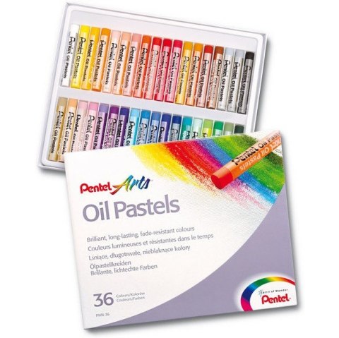 PASTELE OLEJNE PENTEL 36 KOLORÓW