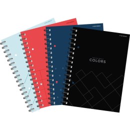 Kołozeszyt Top 2000 Colors A5/80k kratka mix kolorów