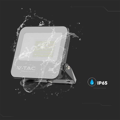 Projektor LED V-TAC 50W 135Lm/W SAMSUNG CHIP czarny VT-4455 4000K 5740lm 5 lat gwarancji