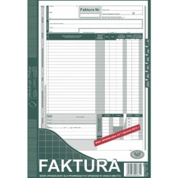 FAKTURA BRUTTO A4 (UPROSZCZONA) (O+1K)