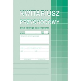 KWITARIUSZ PRZYCHODOWY NUMEROWANY A5 (O+2K)
