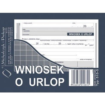 WNIOSEK O URLOP A6 (OFFSET)
