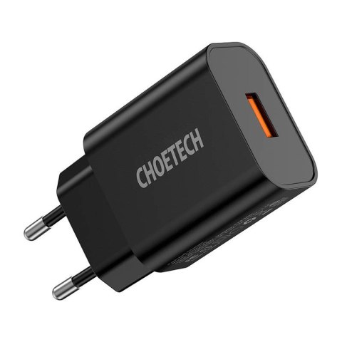 Ładowarka sieciowa Choetech Q5003 18W USB-A (czarna)