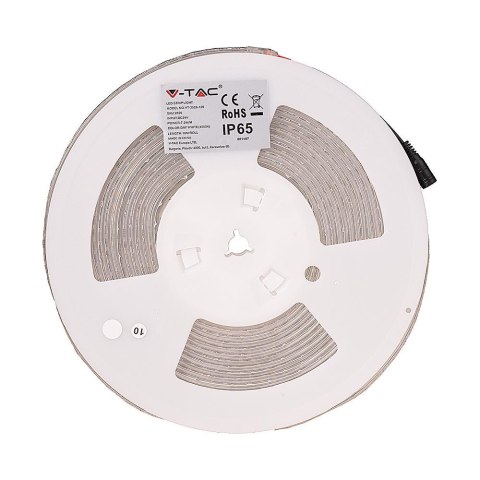Taśma LED V-TAC SMD2835 1200LED 24V IP65 2xPCB rękaw 10mb 7,5W/m 120LED/m VT-2835-7.5 4000K 750lm