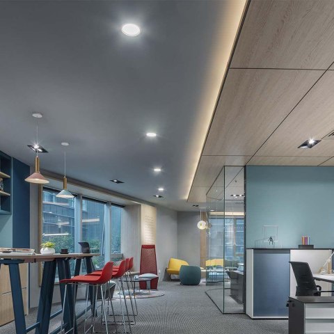 Panel LED V-TAC wpuszczany premium downlight 24W okrągły fi300 VT-61024 4000K 2640lm