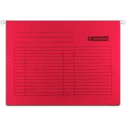 Teczka zawieszana Donau A4 czerwona (5)