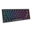 Bezprzewodowa klawiatura mechaniczna Royal Kludge RK84 RGB, Brown switch (czarna) (QWERTY)
