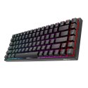 Klawiatura mechaniczna Royal Kludge RK84 RGB, Red switch (czarna) (QWERTY)