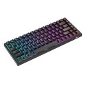Klawiatura mechaniczna Royal Kludge RK84 RGB, Red switch (czarna) (QWERTY)