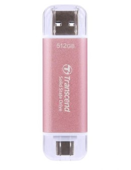 SSD USB3.0 512GB EXT. A/C/PINK TS512GESD310P TRANSCEND