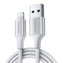 Kabel UGREEN US199 USB-A-Lightning 1.5m (srebrny)