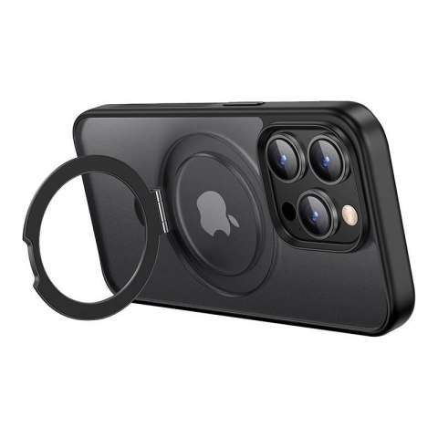 Etui UGREEN LP764 magnetyczne ze stojakiem do iPhone 15 Pro Max (czarne)