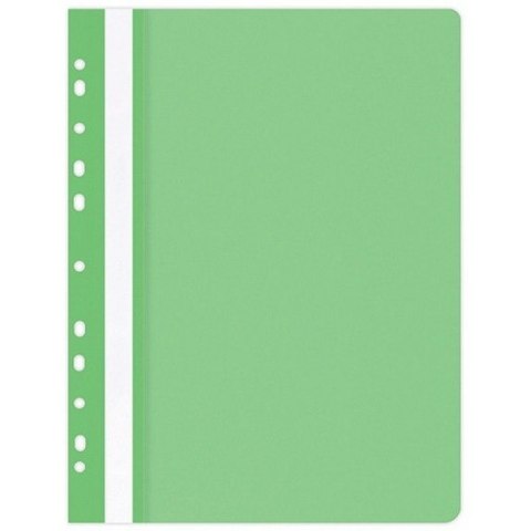 Skoroszyt wpinany Office Products A4 PP jasnozielony (25)