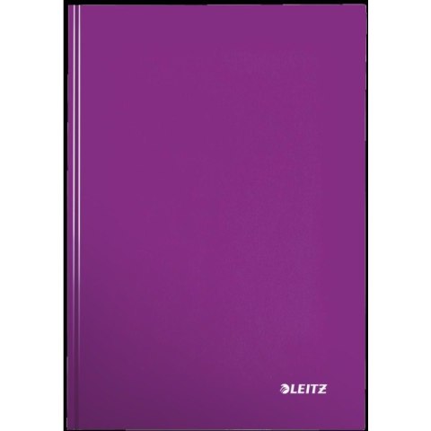 BRULION LEITZ WOW A4/80K KRATKA FIOLETOWY