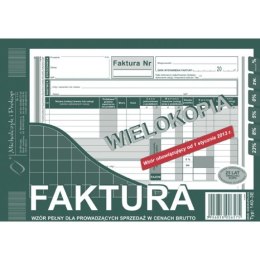 FAKTURA BRUTTO A5 (WIELOKOPIA)