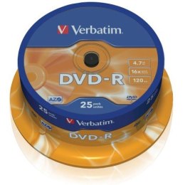 PŁYTY VERBATIM DVD-R cake25