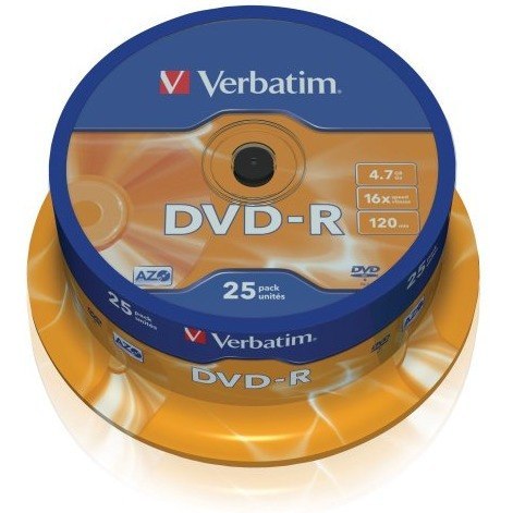 PŁYTY VERBATIM DVD-R cake25