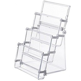 STOJAK NA ULOTKI A6 3 KIESZENIE