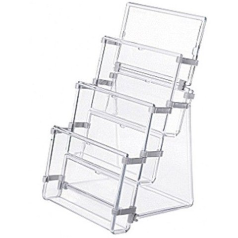 STOJAK NA ULOTKI A6 3 KIESZENIE