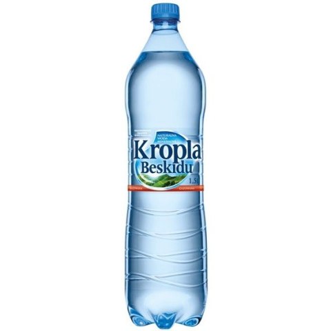 Woda Kropla Beskidu 1.5L gazowana