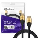 Qoltec Kabel HDMI v2.1 Ultra high speed 8K | 60Hz | 26AWG | GOLD | 5m
