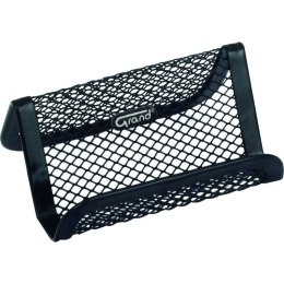 METALOWY STOJAK NA WIZYTÓWKI CZARNY