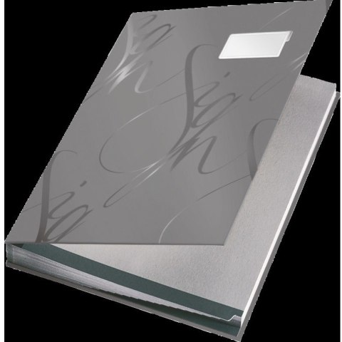 TECZKA DO PODPISU LEITZ 18 PRZEKŁADEK SZARA