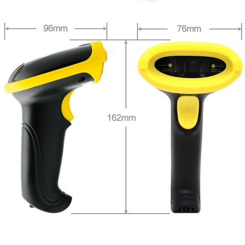 Qoltec Skaner czytnik kodów kreskowych 1D | EAN | USB