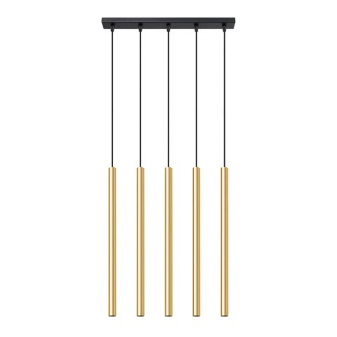 Lampa Wisząca PASTELO 5L złoty połysk