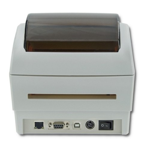 Qoltec Drukarka etykiet kurierskich LTP-0243 | termiczna | High Speed | 203 dpi | USB | LAN