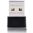 Qoltec Ultraszybki bezprzewodowy Mini Adapter USB Wi-Fi | standard AC | 650Mbps