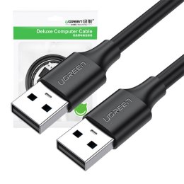 Kabel USB do USB 2.0 UGREEN US102, 1.5m (czarny)