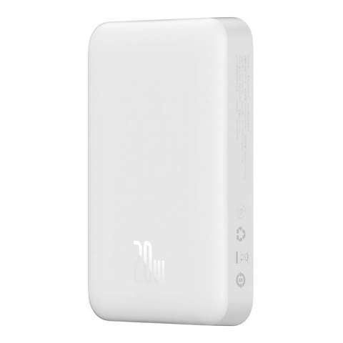 Powerbank BASEUS Magnetic Mini 10000mAh 20W MagSafe (biały)