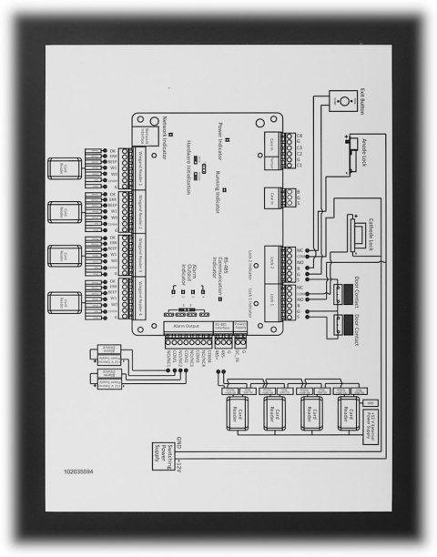 KONTROLER DOSTĘPU DS-K2812 Hikvision