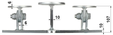 PODSTAWA DO MASZTÓW MK-1.5/POD-HD