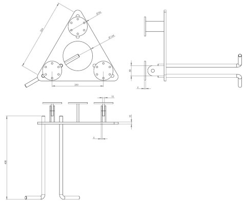 PODSTAWA DO MASZTÓW MK-1.5/POD-HD