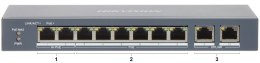 SWITCH POE DS-3E1310HP-EI 8-PORTOWY Hikvision