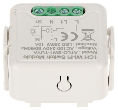INTELIGENTNY STEROWNIK OŚWIETLENIA LED ATLO-SW1-TUYA Wi-Fi, Tuya Smart