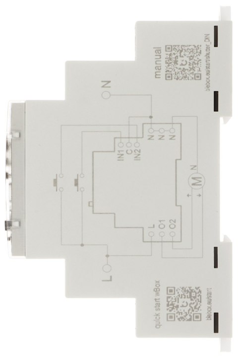 INTELIGENTNY STEROWNIK ROLET SHUTTERBOX-DIN/BLEBOX Wi-Fi, 230 V AC