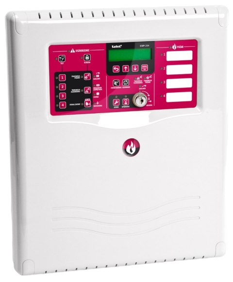 KONWENCJONALNA CENTRALA SYGNALIZACJI POŻAROWEJ CSP-204 SATEL