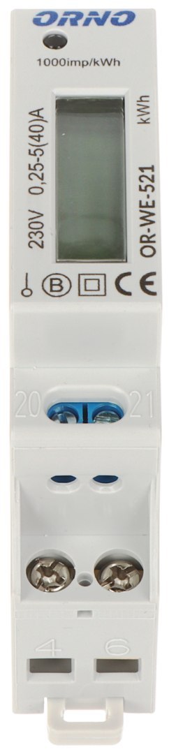 LICZNIK ENERGII ELEKTRYCZNEJ OR-WE-521 JEDNOFAZOWY ORNO