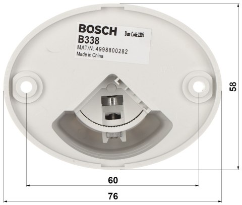 UCHWYT DO CZUJEK RUCHU B338 BOSCH