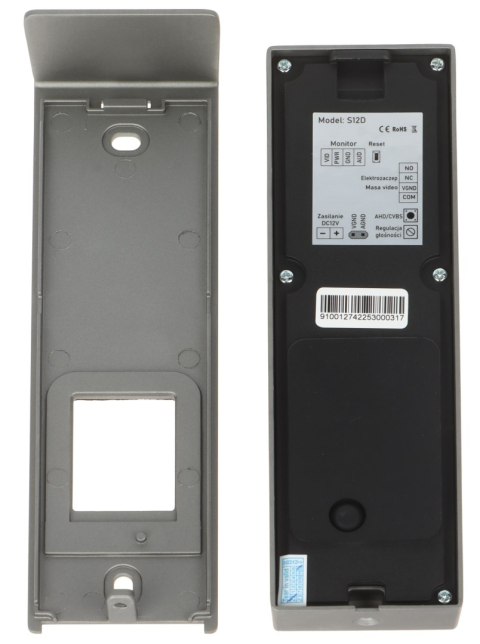 WIDEODOMOFON S12D VIDOS